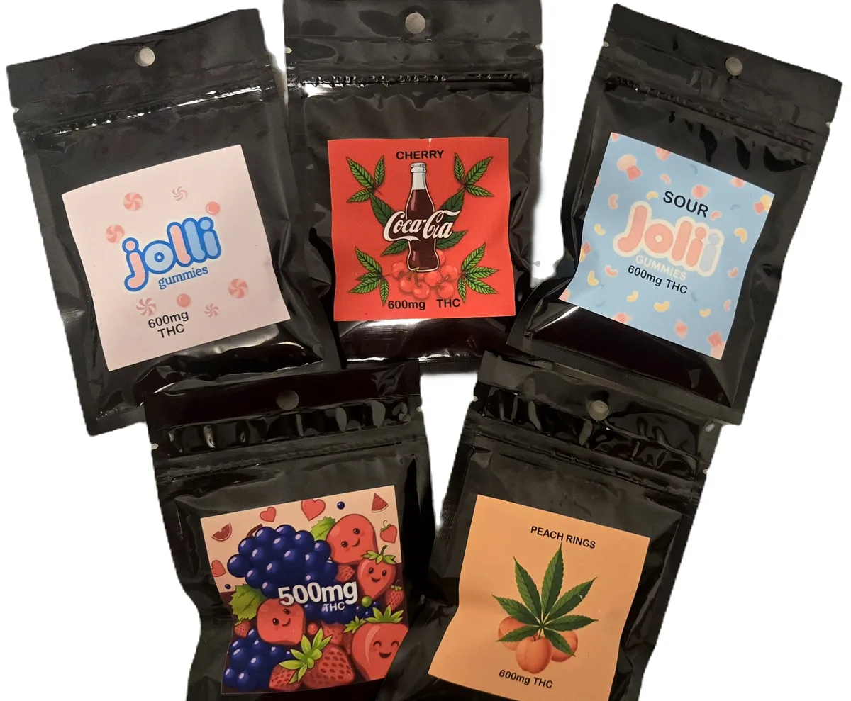 Assorted Flavors 600mg Gummies