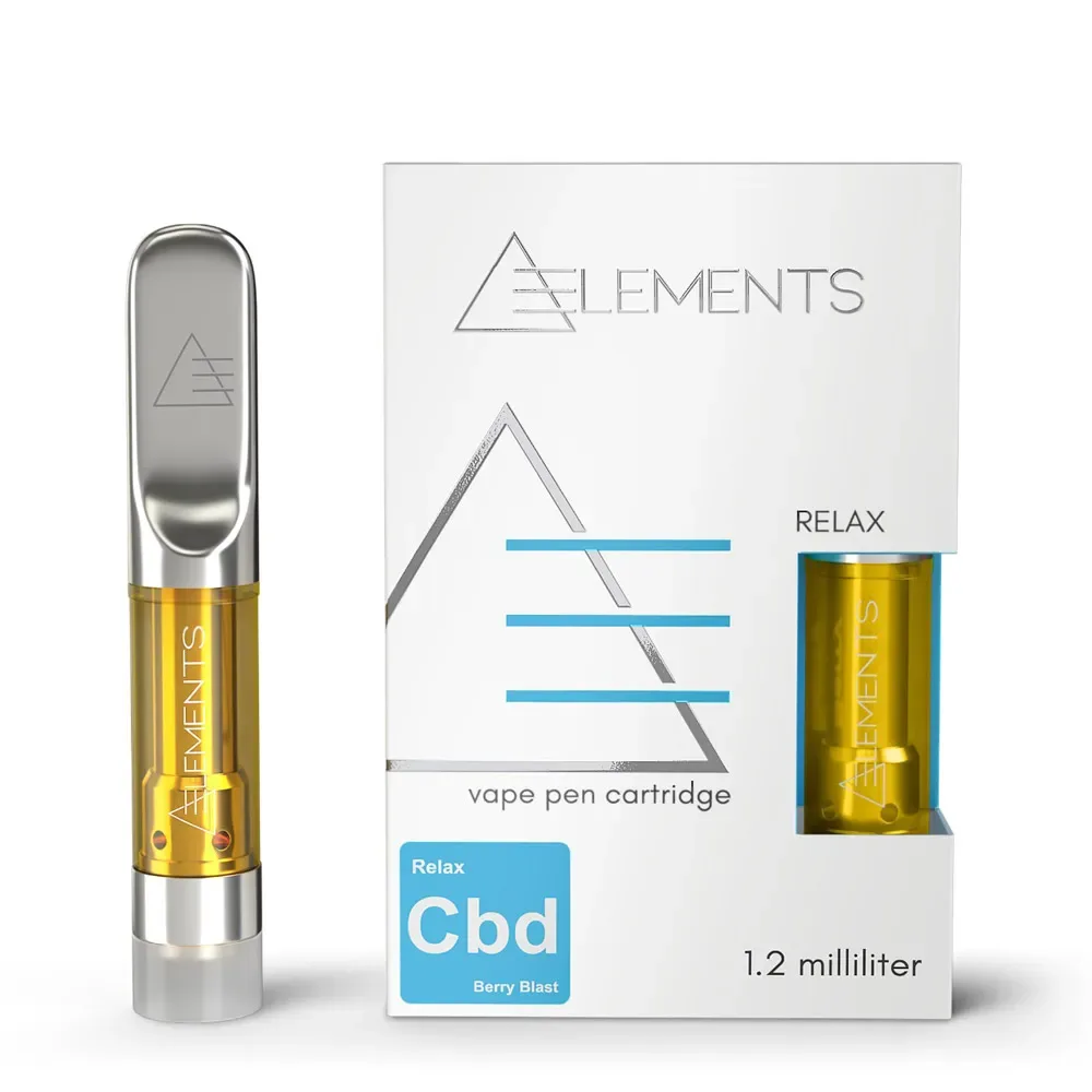Elements Pure CBD Cartridges (1.2ml)
