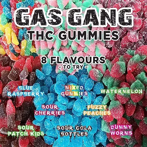 Gas Gang 500mg Gummies