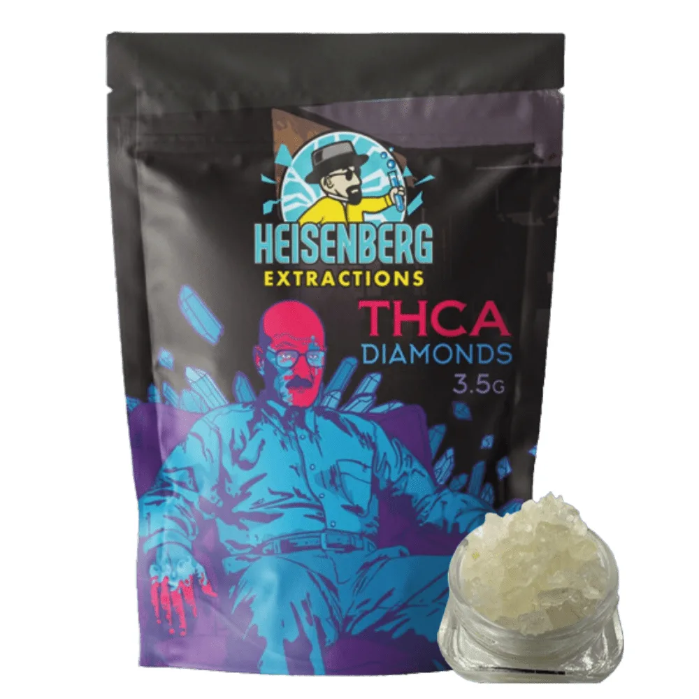 Heisenberg Extractions 3.5g THCA Diamonds