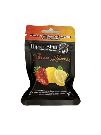 Hippo Bites Infused Gummies 100mg