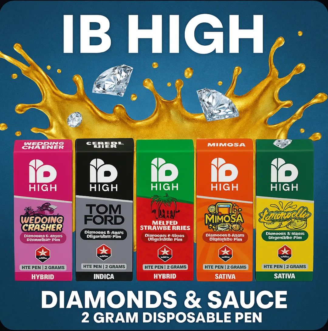 IB High Diamonds & Sauce 2G Disposable Pen