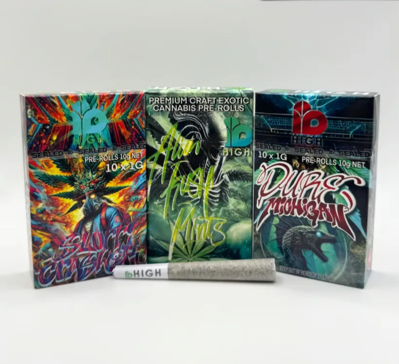IB High Pre Rolls 10 x 1G Premium Flower