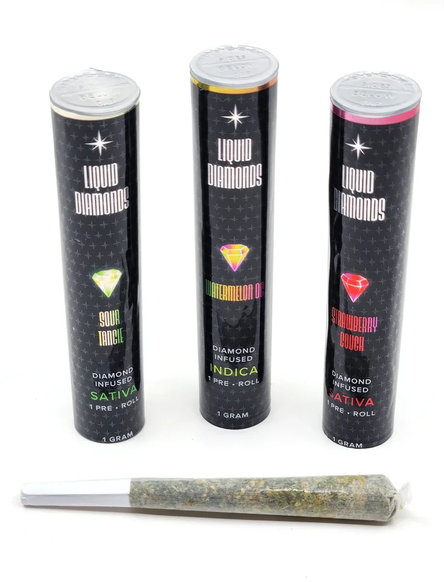 Liquid Diamond 1 Gram Infused Joint