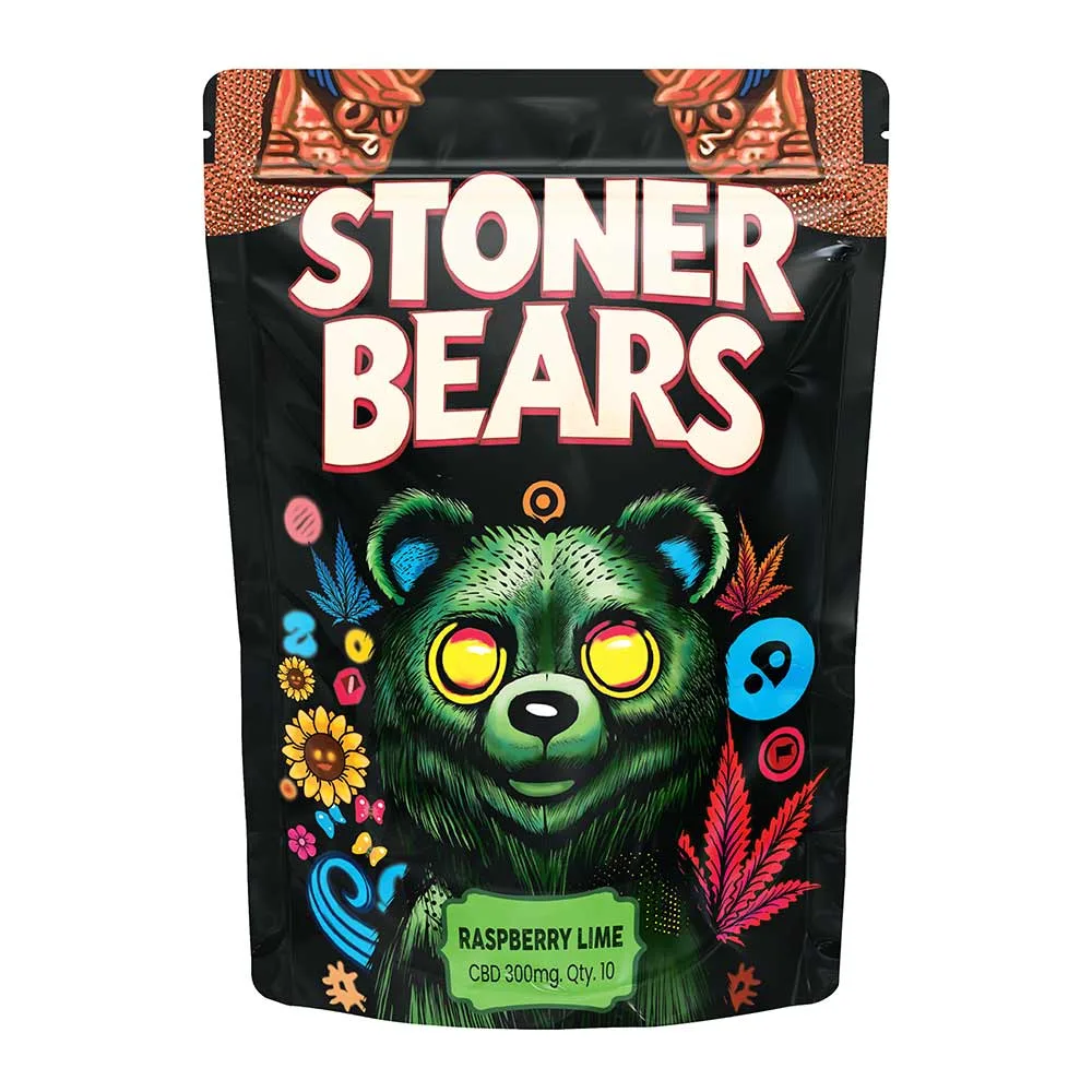 Stoner Bears CBD 300mg Raspberry Lime