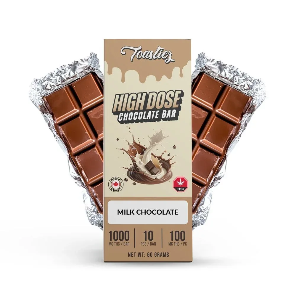 Toastiez High Dose Chocolate Bar