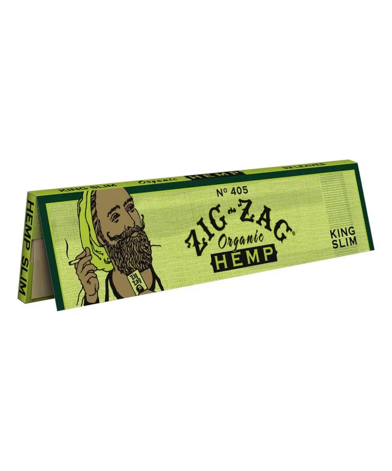 Zig Zag King Slim Organic Hemp Papers