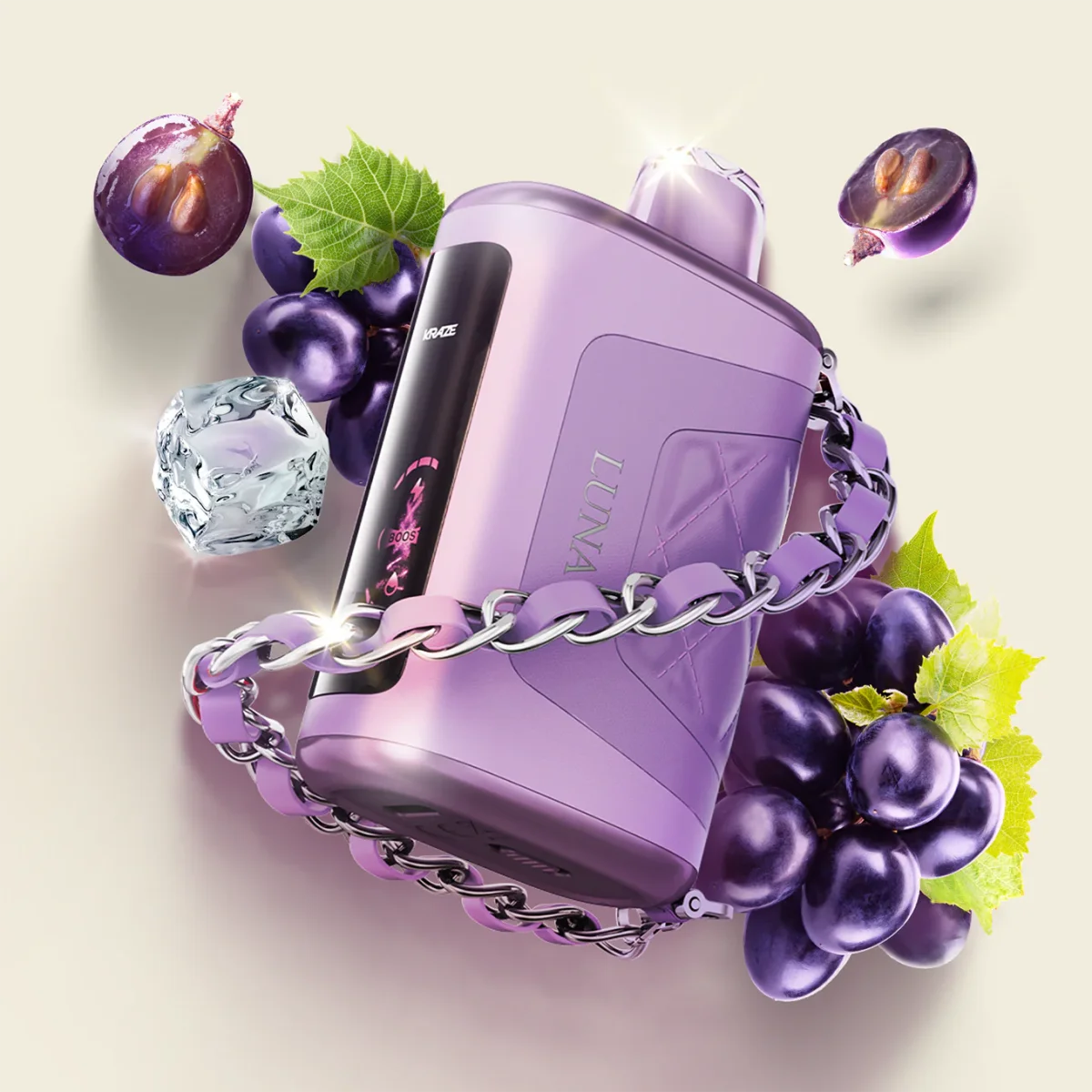 Luna 42K 20mg Leather Vape w/ Lanyard